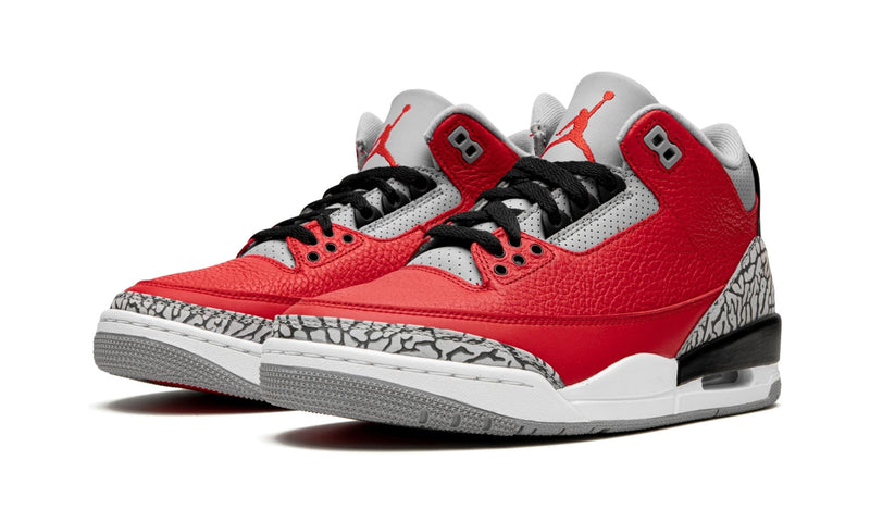 Baskets Air Jordan 3 SE Red Cement pour homme et femme en vente sur Kikikickz